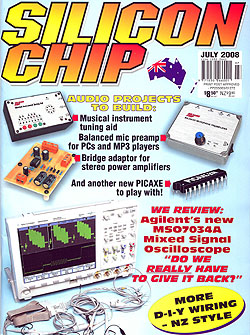 Silicon Chip - July 2008