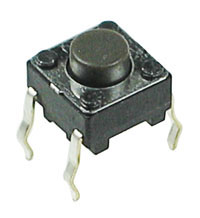 TACT001 - Small Black Tactile Switch