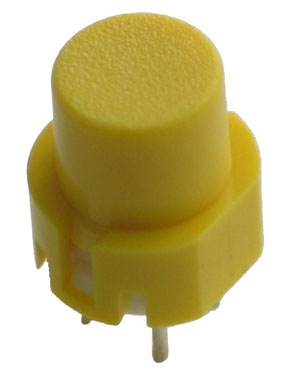 TACT010 - Raised Yellow Tactile Switch