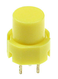 TACT010 - Raised Yellow Tactile Switch