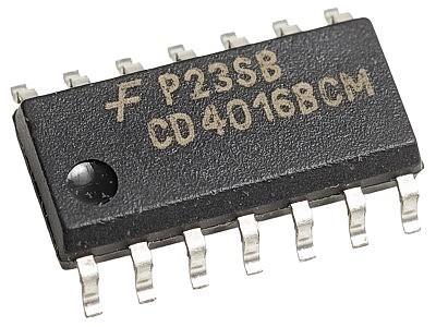 CD4016SMD - CD4016 Quad Bilateral Switch