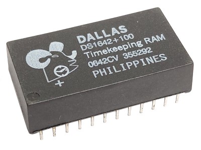 DS1642-100 - DS1642 16k Nonvolatile Timekeeping SRAM